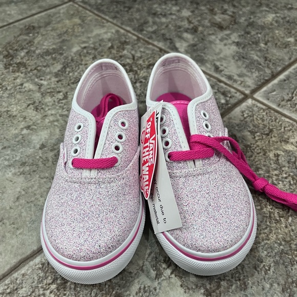 COPY - Toddler 8.5t vans glitter shoes - Picture 2 of 4